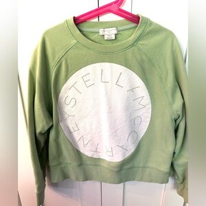 Stella McCartney Kids Light Green Sweatshirt